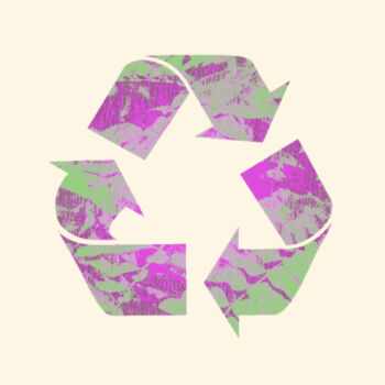 Recycle Logo Tote Bag Design