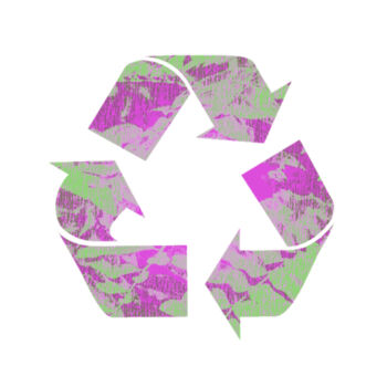 Recycle Logo Mens Organic Long sleeved T-shirt Design